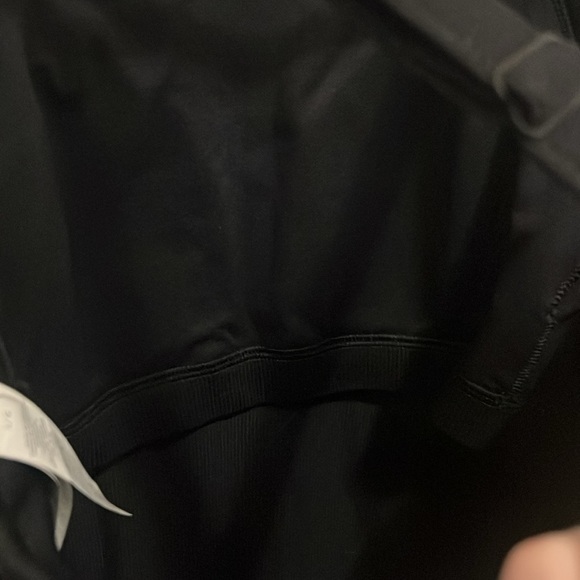 Alo Yoga black seamless ribbed full length bra tank NEW - Picture 6 of 7